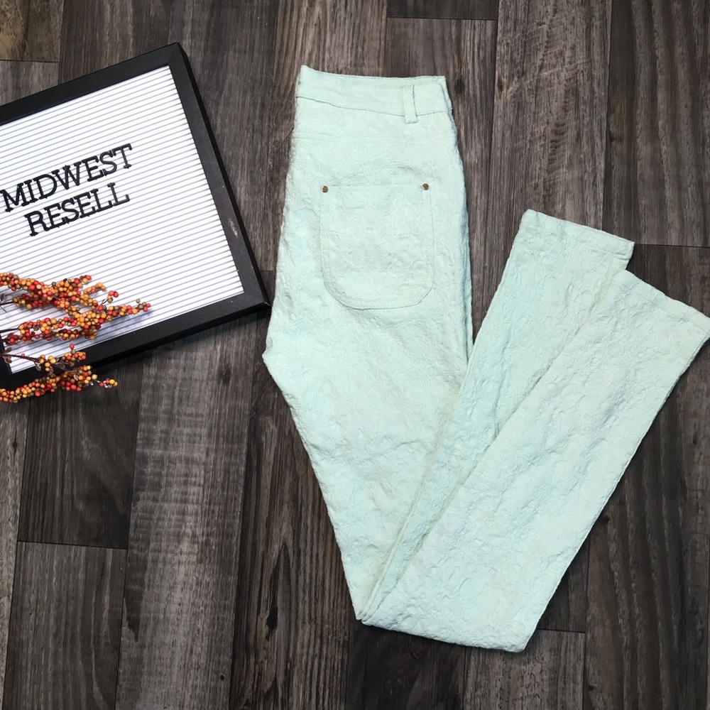 Mismash Colored Skinny Pants -M
